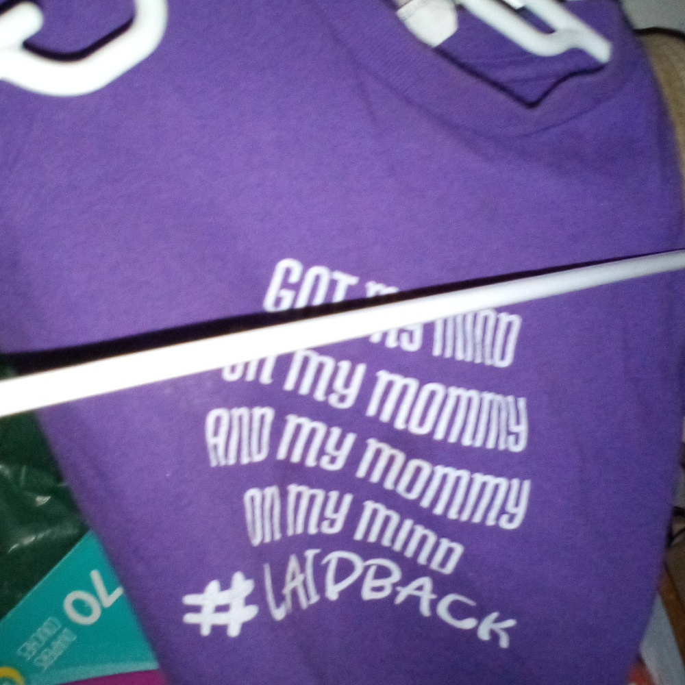Shirt purple kids 3t